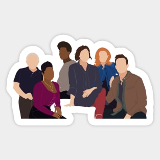 The Cast Sticker